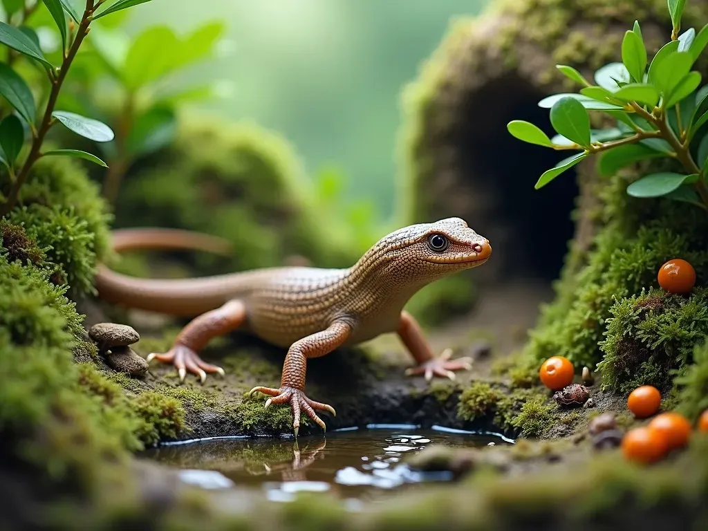 カナヘビの飼育